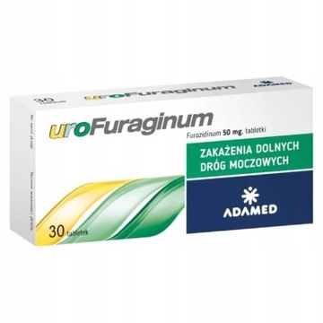 uroFuraginum 50 mg 30 tabletek