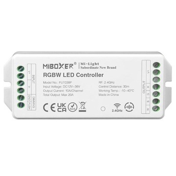 Sterownik LED Mi-Light FUT038P RGBW 12V-36V 20A