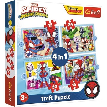 Пазл TREFL Marvel Spider-Man Spiday's Crew 34611