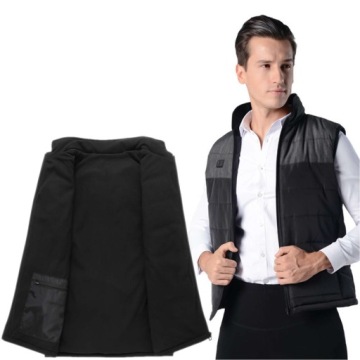 ЖЕНСКИЙ МУЖСКОЙ ЖИЛЕТ С ПОДОГРЕВОМ КУРТКА С СТЕГАНЫМИ РУКАВАМИ L