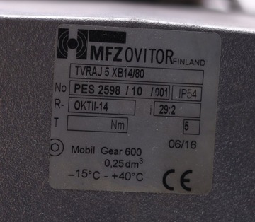 NOMAFA 8D31010025-B038592 BN80B2 + MFZ TVRAJ 5XB14