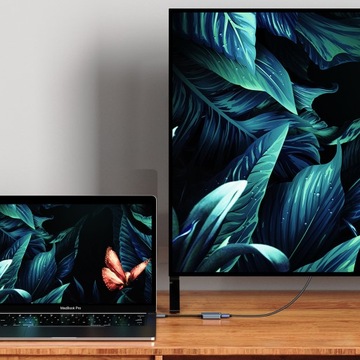 АДАПТЕР HDMI 4K 60 Гц THUNDERBOLT 3 USB-C TYPE-C ДЛЯ MACBOOK M1 M2 M3 / ПК