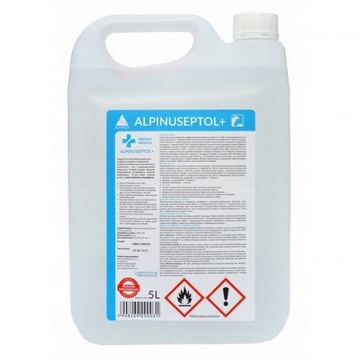 Alpinuseptol+ naturalny- płyn do dezynfekcji 5 L