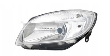 REFLEKTOR LAMPA SKODA FABIA II 2 06-14 / H4 LEWA