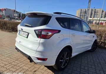 Ford Kuga II SUV Facelifting 1.5 EcoBoost 150KM 2018 Ford Kuga ST- Line - Bezwypadkowa - Zarejestrowana 1.5 Benzyna 150KM, zdjęcie 28