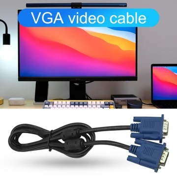 Kabel VGA Monitor komputerowy projektor telewizyjn