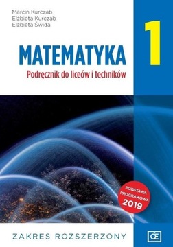 MATEMATYKA 1 PODRĘCZNIK ZAKRES ROZSZERZONY PAZDRO