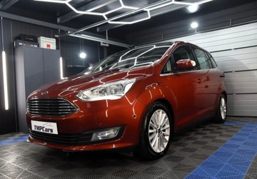 Ford C-MAX II Grand C-MAX Facelifting 1.0 EcoBoost 125KM 2016 Ford Grand C-MAX Grand C-MAX - Klima _ Drzwi przesuwne _ Benzyna 125KM, zdjęcie 2