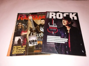 3 x METAL HAMMER + TERAZ ROCK
