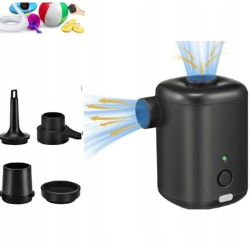 ELEKTRYCZNA POMPKA DO MATERACA PONTONU AKUMULATOROWA KOMPRESOR MATERAC