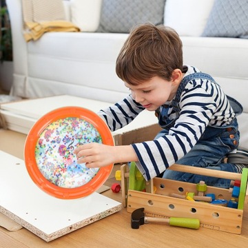 Деревянный океанский барабан со звуком бубна.