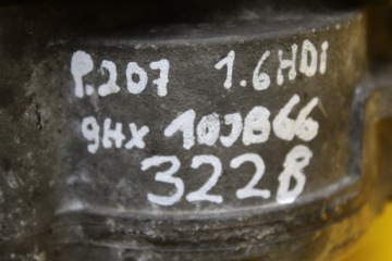 ВАКУУМНЫЙ НАСОС WAKUM PEUGEOT 207 1.6 HDI