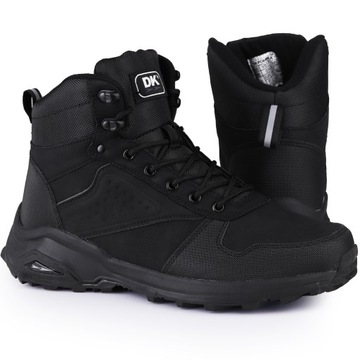 Buty męskie, zimowe, trekkingowe DK GHOST VB17157 BLACK