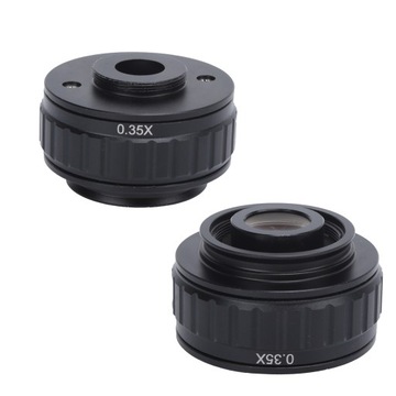 0,35X38 мм C-образный адаптер для объектива, трубчатый микроскоп