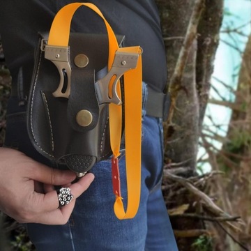 ОХОТНИЧЬЕ СПОРТИВНОЕ РУБЬЕ С МЕХАНИЧЕСКИМ ПРИЦЕЛОМ, СТАЛЬНОЙ ШАРИК