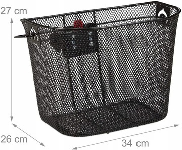 БОЛЬШАЯ КОРЗИНА ДЛЯ ВЕЛОСИПЕДОВ МЕТАЛЛИЧЕСКАЯ КОРЗИНА ДЛЯ ВЕЛОСИПЕДОВ CLICK + БЕСПЛАТНАЯ ВЕЛОСИПЕДНАЯ ЛАМПА