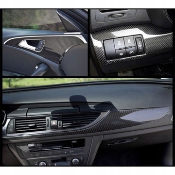 5D УГЛЕРОДНЫЙ ШПОН, ЧЕРНЫЙ ГЛЯНЦЕВЫЙ + ПРЯМОЙ