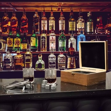 Подарочный набор с камнями для виски для него