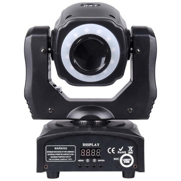 2 светодиодные головки LIGHT4ME MINI SPOT 60 RING + кабель