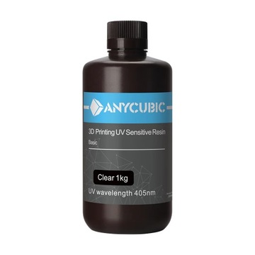 УФ смола Anycubic Standard Clear Бесцветная 1кг 1л