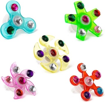 10шт светодиодные кольца, спиннер, мигание, различные режимы