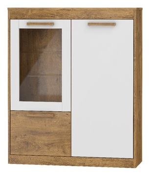 Meble dziecięce MAXIMUS 8 dąb artisan/biały połysk