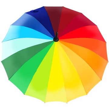 Женский UMBRELLA Автоматический автоматический зонт Rainbow Rainbow Fiber