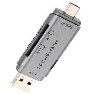 Устройство чтения карт памяти TF SD Type C USB 3.0 OTG