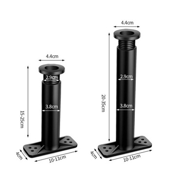 ЭЛЕМЕНТ НОЖЕК КРОВАТИ ОПОРА КАРКАСА КРОВАТИ РЕГУЛИРУЕМЫЕ НОЖКИ 2 ШТ.