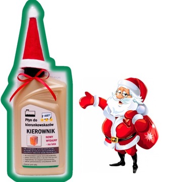 Świąteczny Płyn do kierunkowskazów super fluid 1L Prezent +czapeczka