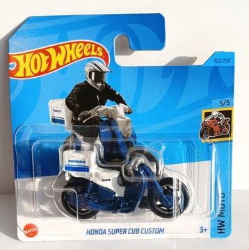 Hot Wheels Honda Super Cub Custom 5/5 HW Moto 2023