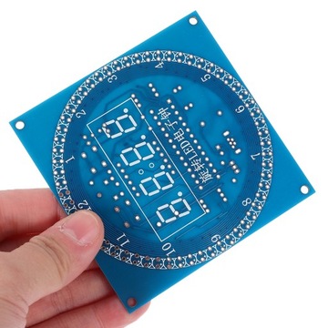 1 ZESTAW DIY ZESTAW ZEGARÓW ELEKTRONICZNYCH LED OBROTÓW