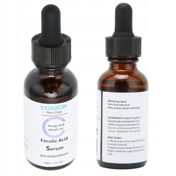 СЫВОРОТКА С ФЕРУЛОВОЙ КИСЛОТОЙ ВИТАМИНОМ С ВИТАМИНОМ Е 30 мл