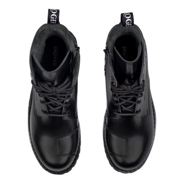 Туфли BROGER MONTANA BLACK, черные БЕСПЛАТНО