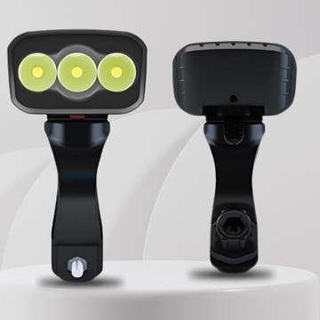 НАБОР СВЕТОДИОДНЫХ ВЕЛОСИПЕДНЫХ ФОНАРОВ ПЕРЕДНИХ И ЗАДНИХ ДЛЯ ОСВЕЩЕНИЯ ВЕЛОСИПЕДА POWERBANK