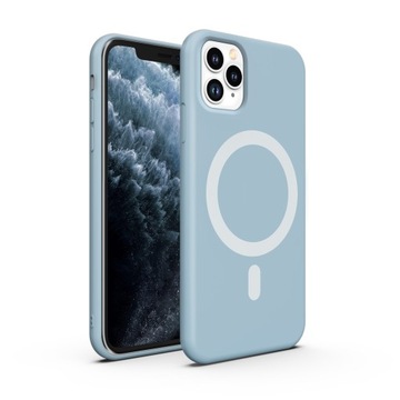 ETUI PREMIUM SILICONE MAGSAFE DO IPHONE 11 PRO