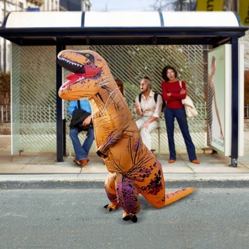 ПЛАТЬЕ ДИНОЗАВРА НАДУВНОЕ ПЛАТЬЕ ДЛЯ ВЗРОСЛЫХ T-REX