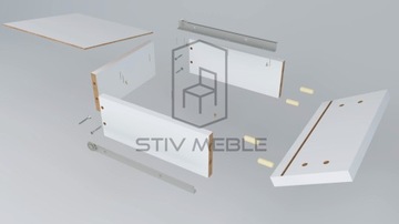 МАТОВЫЙ БЕЛЫЙ ПРИМОЧЬ, стол ДУБ ВОТАН