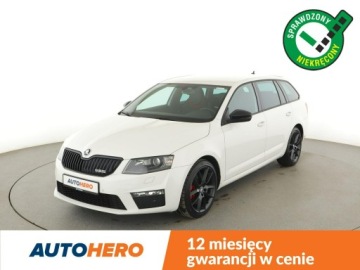 Skoda Octavia III RS Kombi 2.0 TDI 184KM 2015 Škoda Octavia Skoda Octavia RS Automat Navi