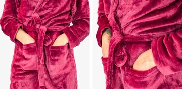 ХАЛАТ МУЖСКОЙ ТЁПЛЫЙ ЖЕНСКИЙ ХАЛАТ С КАПЮШОНОМ ПОТРЯДОЧНАЯ ОДЕЖДА ДЛЯ РОДОДЛА ТОЛСТА L