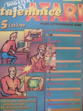 Mikrokomputery TAJEMNICE ATARI Wydanie 1, 5/93