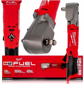 Milwaukee M12 FRAIWF12-0 Grzechotka Klucz udarowy 4933471699