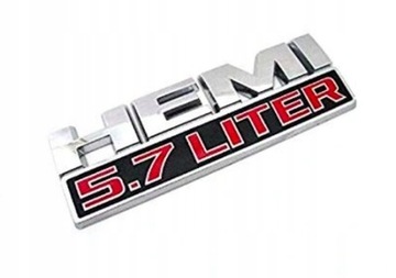 ZNAK LOGO 3D CHRYSLER 300C HEMI CHRÓM