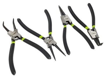 ЩИПЦЫ ДЛЯ КОЛЬЦ SEEGER НАБОР ЩИПЦОВ ДЛЯ КОЛЬЦ SEEGER ВНУТРЕННЯЯ ВНЕШНЯЯ