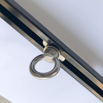 Монтаж опорной рейки для каяков и лодок