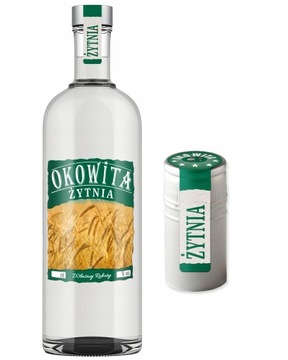 OKOWITA ŻYTNIA Etykieta + banderolka 12szt