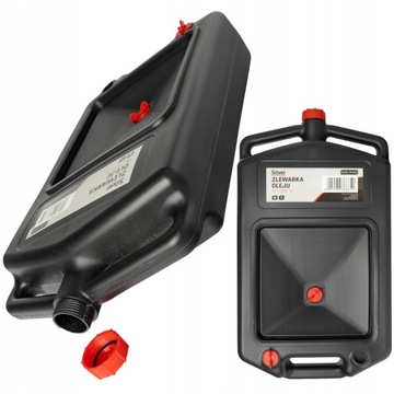 ДОЗАТОР МАСЛА КОНТЕЙНЕР БАК 8 Л С ПРОБКОЙ ДЛЯ СЛИВА ЖИДКОСТИ