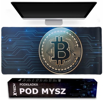PODKŁADKA POD MYSZKE MYSZ GAMINGOWA MATA 90x40 BTC