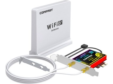 Сетевая карта Wi-Fi — PCI-E AX3000 Wi-Fi 6 ARGB