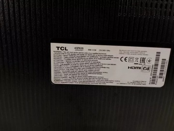 Телевизор ТКЛ 43П635